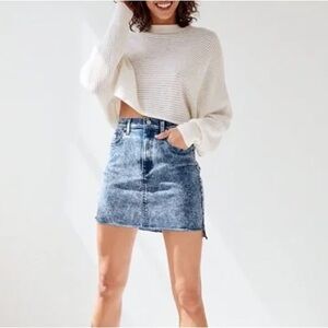 Wilfred Free Acid Wash Denim Skirt